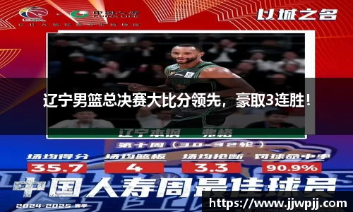 辽宁男篮总决赛大比分领先，豪取3连胜！